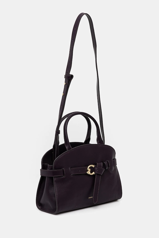 Δερμάτινη τσάντα Coccinelle SABINE E1.TLA.18.02.01 μωβ AW25