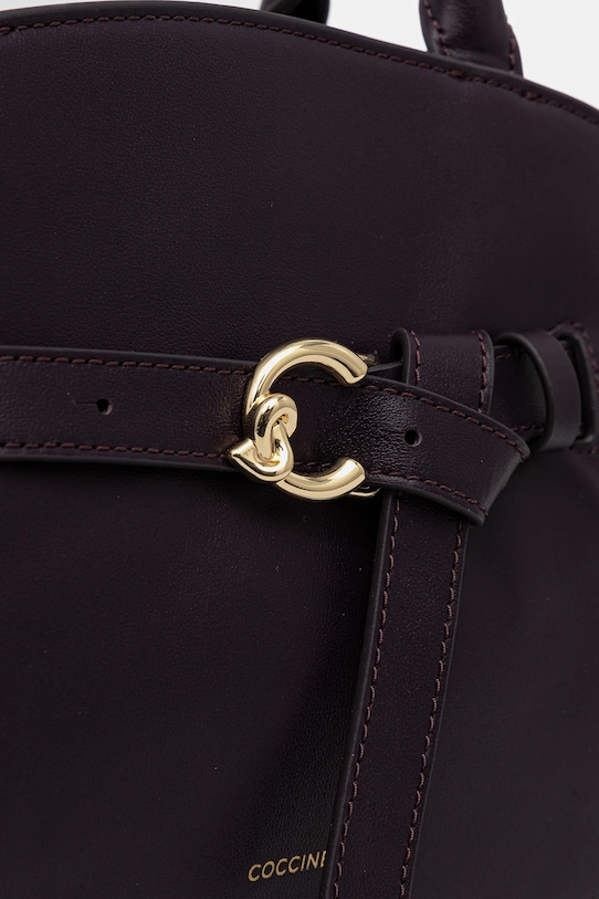 Δερμάτινη τσάντα Coccinelle SABINE μωβ E1.TLA.18.02.01