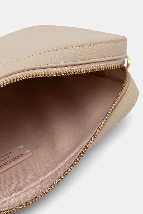 Coccinelle torebka skórzana TEBE E5.MN5.52.01.01 beżowy