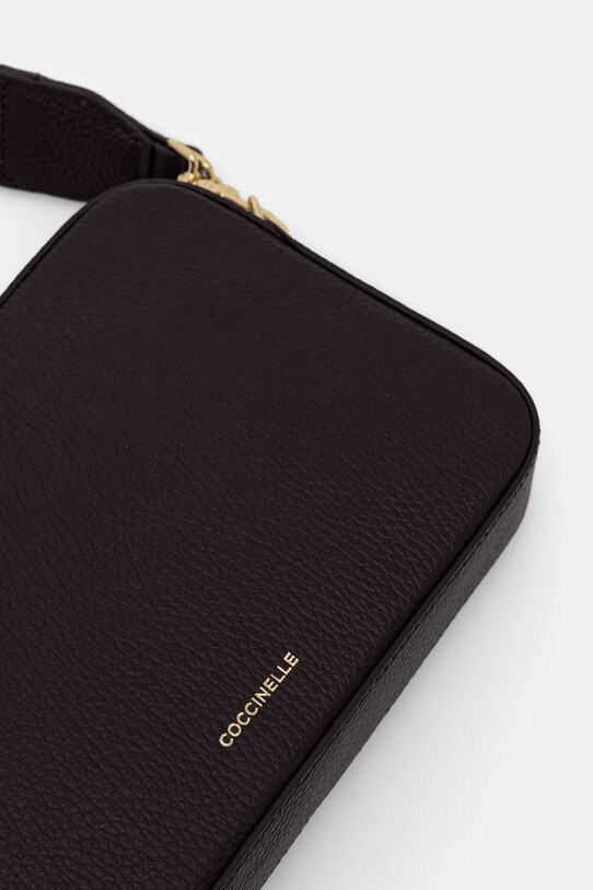 Coccinelle poșetă de piele TEBE violet E5.MN5.52.01.01