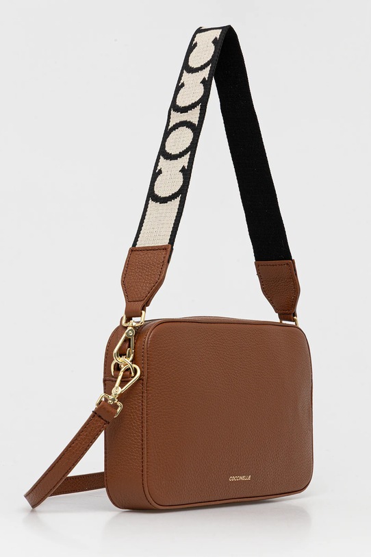 Шкіряна сумочка Coccinelle TEBE E5.MN5.52.01.01 коричневий AW25