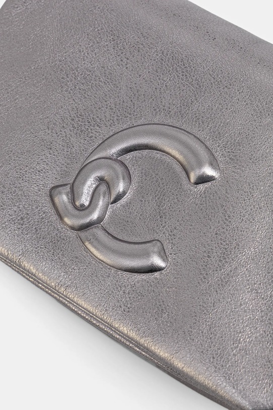 Coccinelle torebka skórzana DULSE srebrny E5.SS5.52.01.01