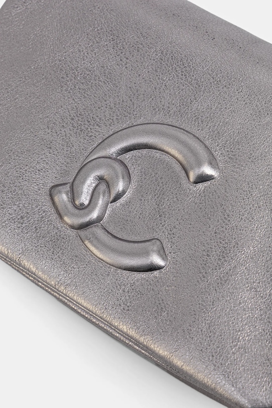 Coccinelle torebka skórzana DULSE srebrny E5.SS5.52.01.01