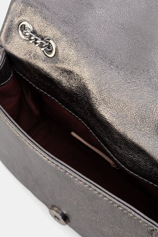 Coccinelle torebka skórzana DULSE E5.SS5.52.01.01 srebrny