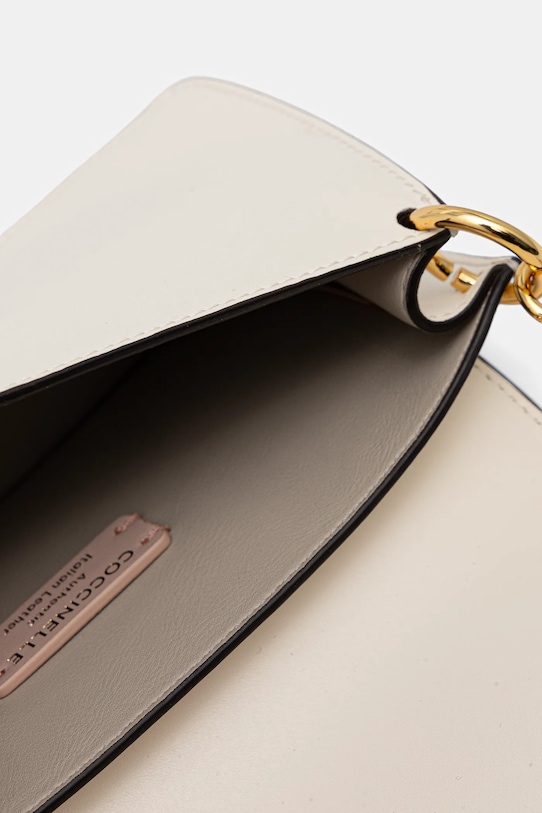 Coccinelle torebka skórzana E5.SSK.27.01.01 beżowy