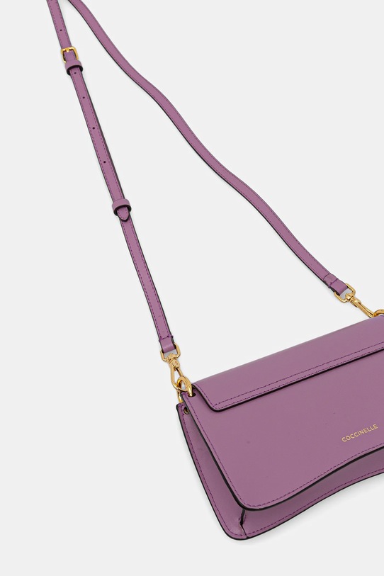 Akcesoria Coccinelle torebka skórzana E5.SSK.27.01.01 fioletowy