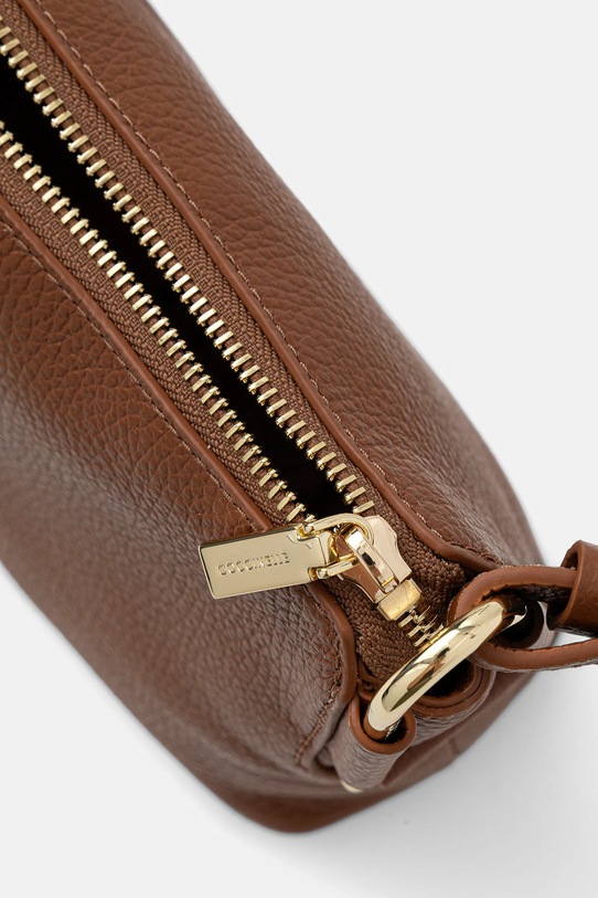 Coccinelle poșetă de piele REBEKKA E5.T95.52.01.01 maro