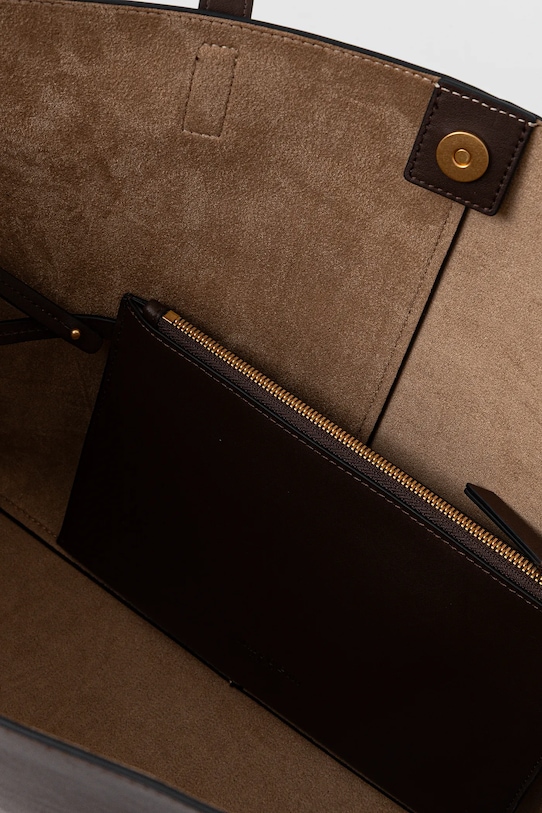 Marc O'Polo poșetă de piele 50611950301141 maro