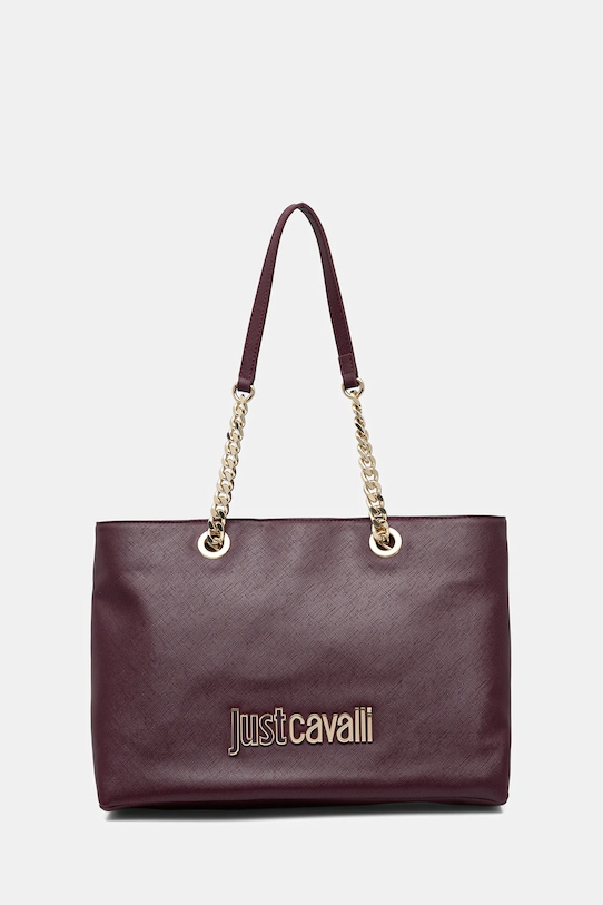 Just Cavalli poșetă uni burgundia 79RA4BB9.ZS766