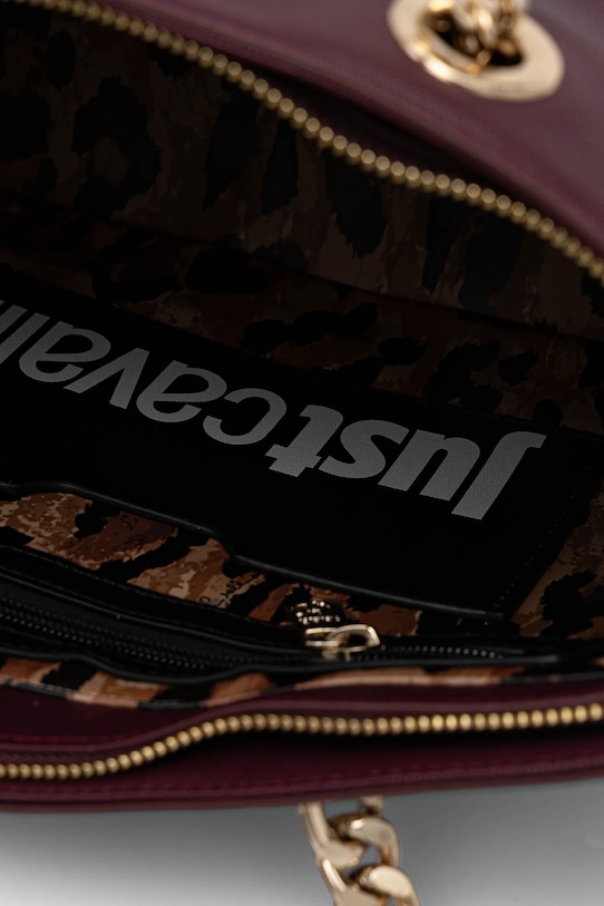 Just Cavalli poșetă 79RA4BB9.ZS766 burgundia