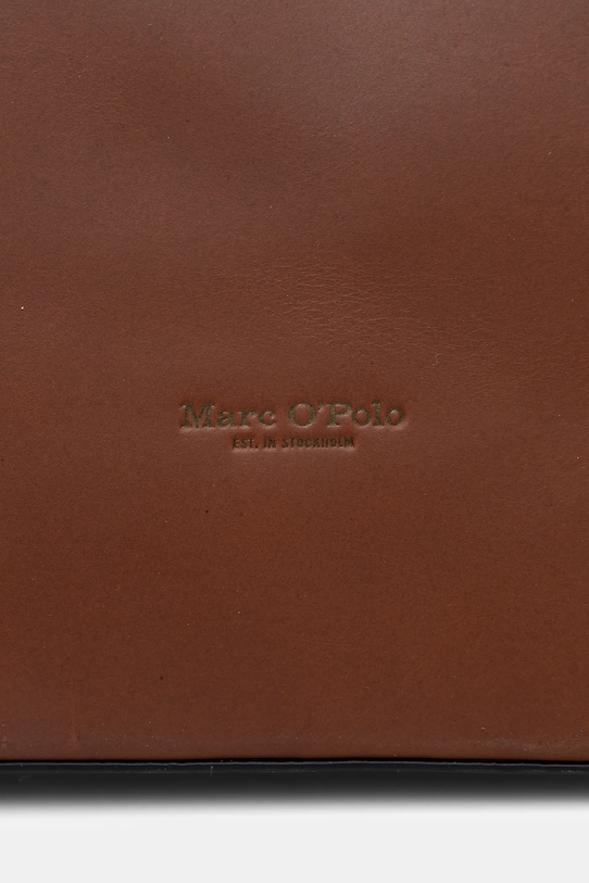 Marc O'Polo torebka skórzana brązowy 50818770201104