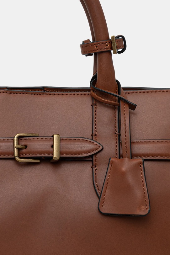 Marc O'Polo torebka skórzana 50818770201104 brązowy