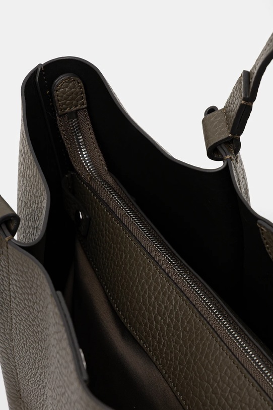 Marc O'Polo torebka skórzana zielony 50819650201109