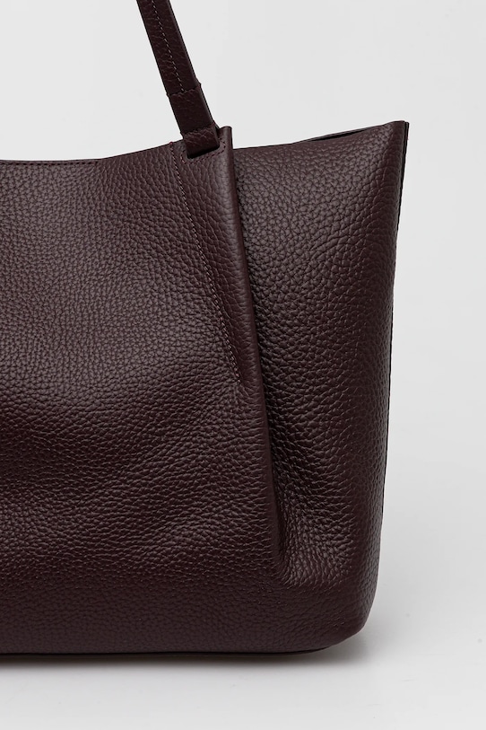 Doplnky Kožená kabelka Marc O'Polo 50819650201109 burgundské