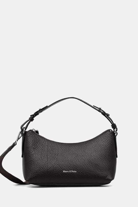 Marc O'Polo poșetă de piele uni maro 50819650801109