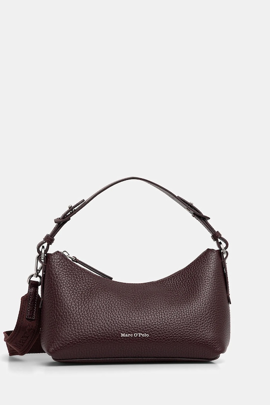 Kožená kabelka Marc O'Polo usňová koža burgundské 50819650801109