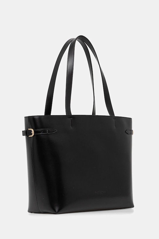 Δερμάτινη τσάντα Marc O'Polo 50912210301203 μαύρο AW25