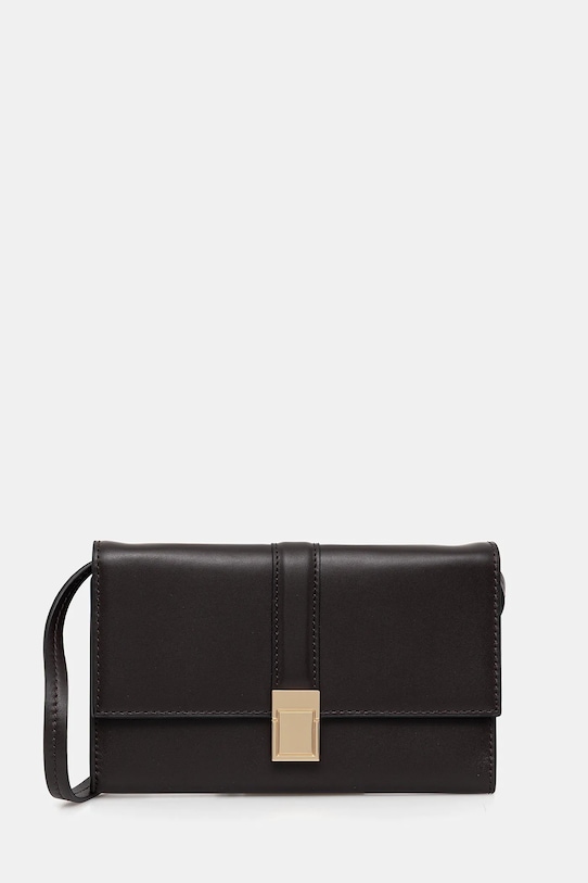 Marc O'Polo torebka skóra licowa brązowy 50919901502204