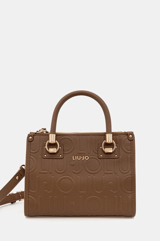 Liu Jo torebka nie mieści A4 brązowy AF5163.E0538