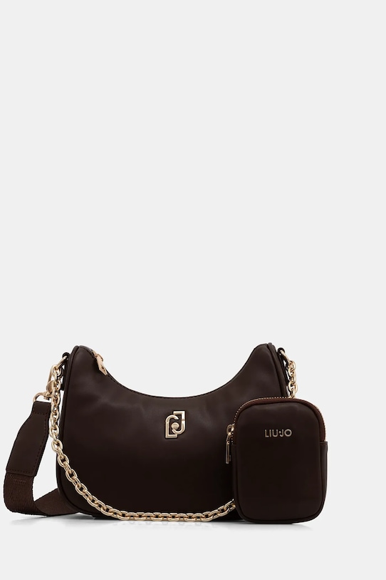 Liu Jo torebka nie mieści A4 brązowy AF5180.E0077