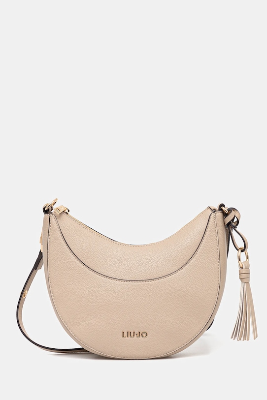 Kabelka Liu Jo imitácia kože béžová AF5251.E0058