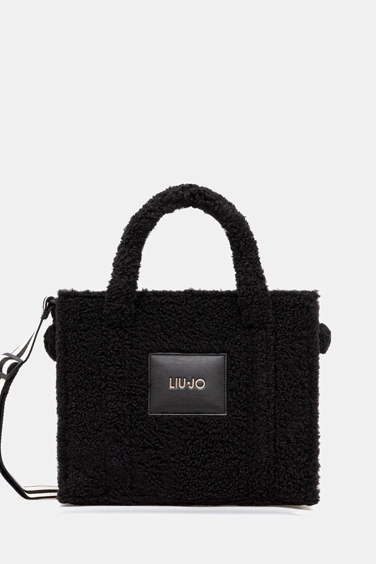 Torba Liu Jo premalo za format A4 crna TF5272.E0021
