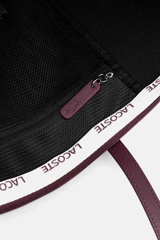 Lacoste kézitáska NF1888PK burgundia