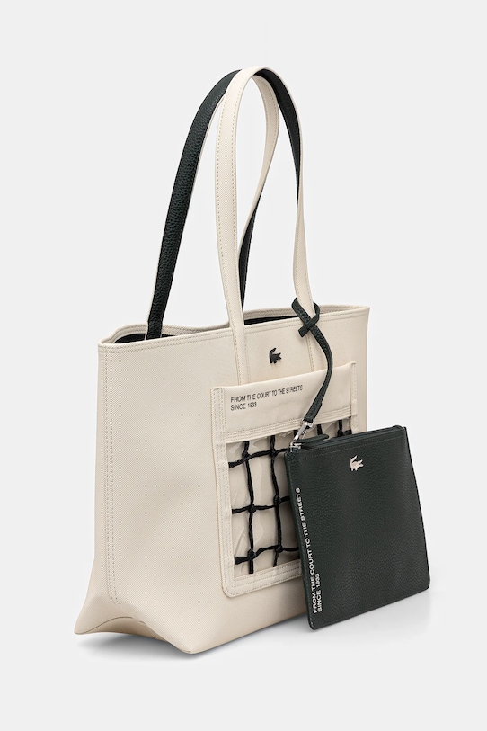 Lacoste poșetă NF5130AS bej AW25