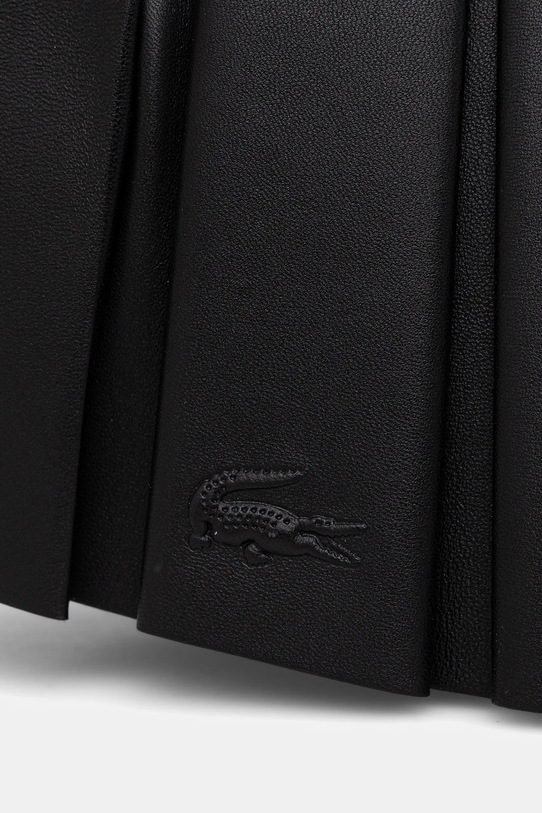 Lacoste torebka skórzana czarny NU5015DP