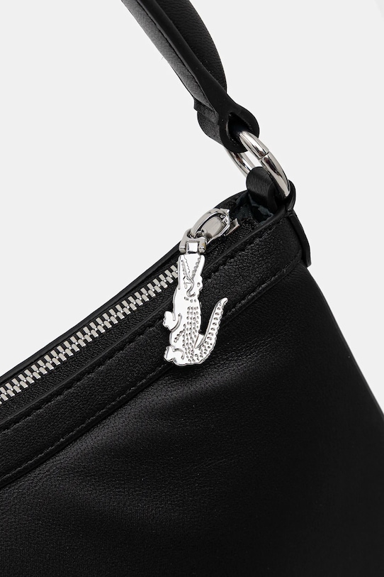 Lacoste borsa a mano in pelle NU5015DP nero