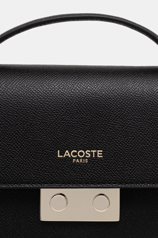 Lacoste torebka skórzana czarny NF5099PH