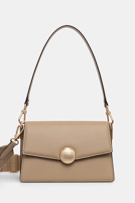 Lacoste torebka crossbody damska skórzana beżowy NF5105IT