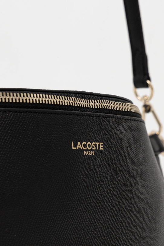 Lacoste torebka skórzana czarny NF5098PH