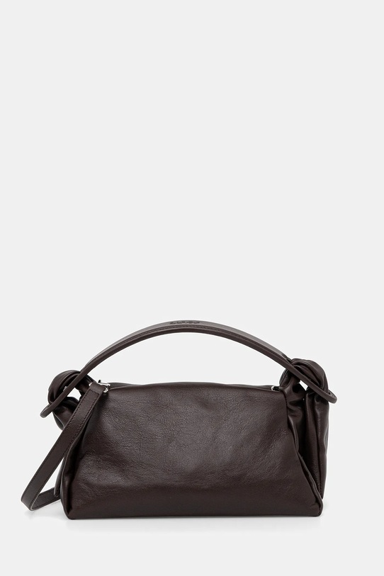Kenzo poșetă de piele uni maro FE62SA818L01