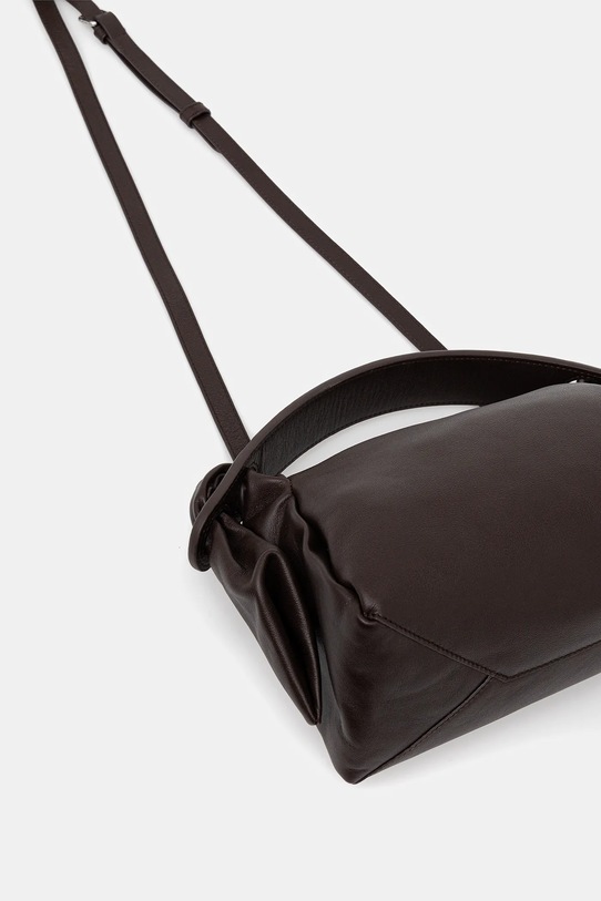 Accesorii Kenzo poșetă de piele FE62SA818L01 maro