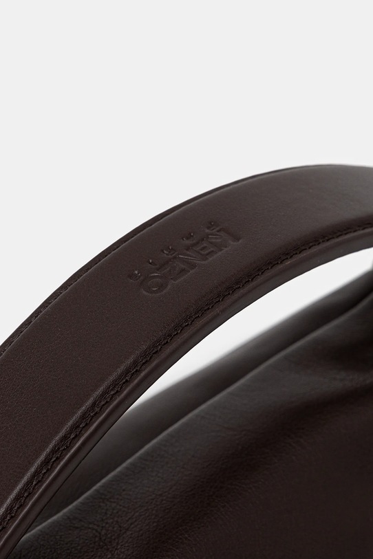 Kenzo poșetă de piele maro FE62SA818L01