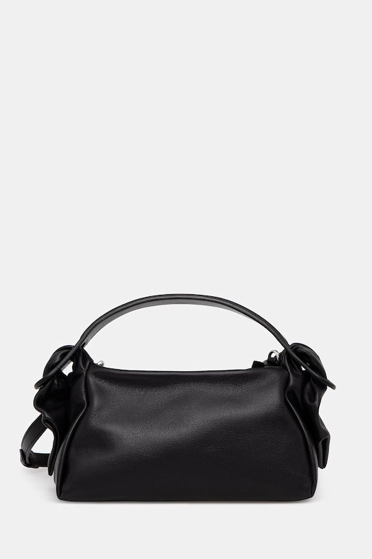 Kenzo torebka skórzana skóra licowa czarny FE62SA818L01