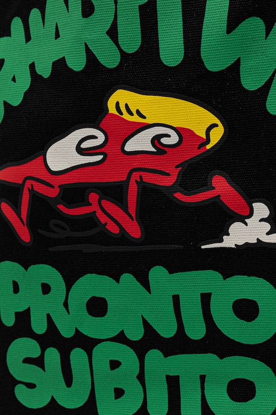 Хлопковая сумка Carhartt WIP Canvas Graphic Tote чёрный I033975.34IXX