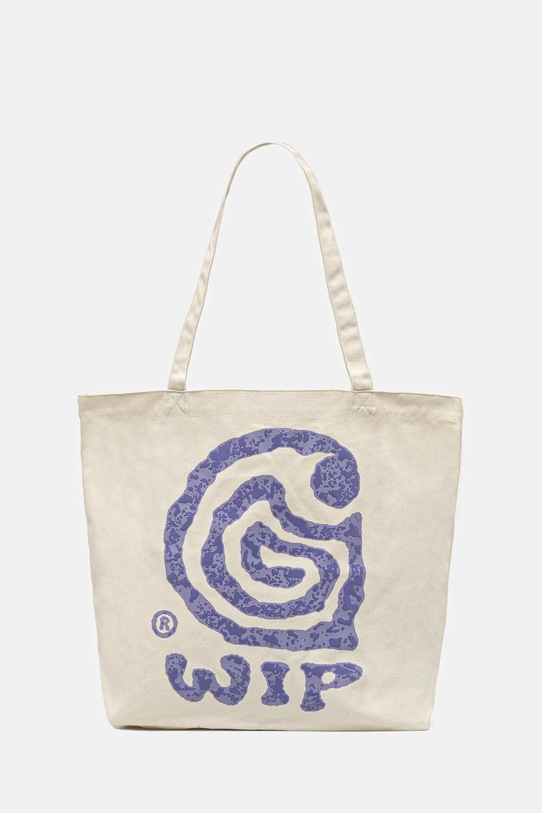 Carhartt WIP torebka bawełniana Canvas Graphic Tote nadruk beżowy I033975.34HXX