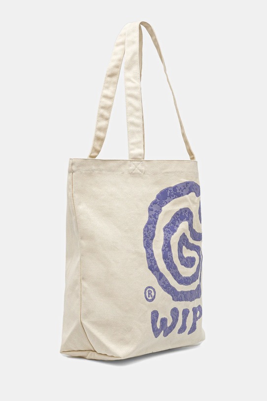 Carhartt WIP torebka bawełniana Canvas Graphic Tote I033975.34HXX beżowy AW25