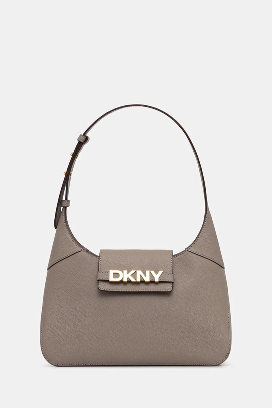 Dkny torebka skóra licowa beżowy R523KL20