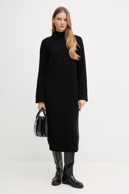 Dkny poșetă de piele R52D3K46 negru