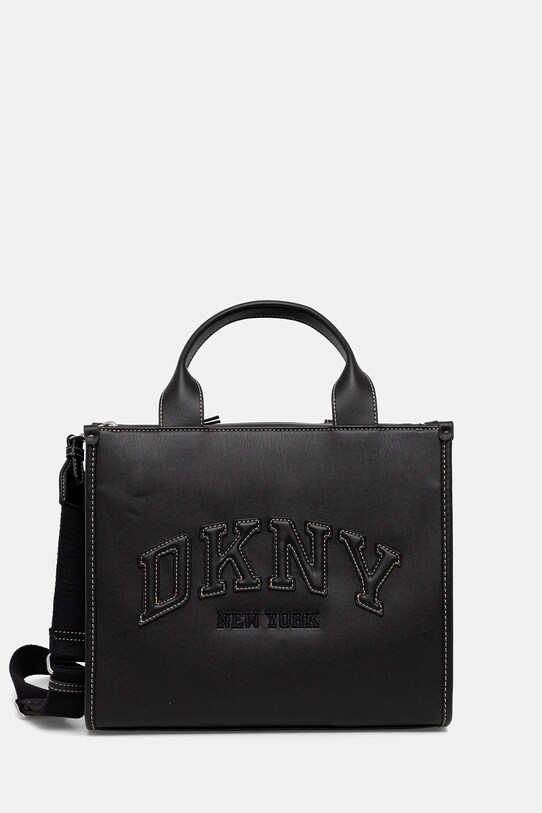 Dkny torebka aplikacja czarny R52AQR57