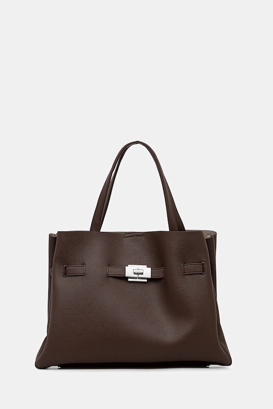 Kabelka Dkny hladký hnědá R52DAK43