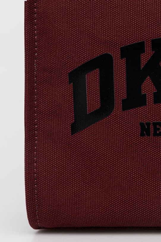 Dkny geantă de bumbac burgundia R41AOR57