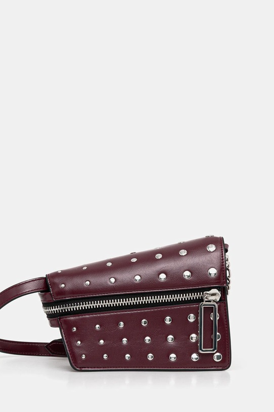 Sisley torebka aplikacja bordowy 6UKDWY05T