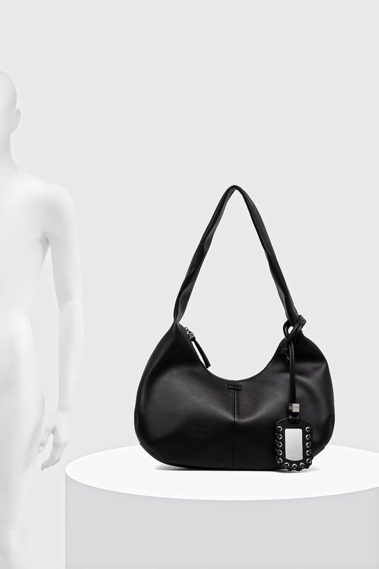 GANNI torebka skórzana Hobo Medium A6837