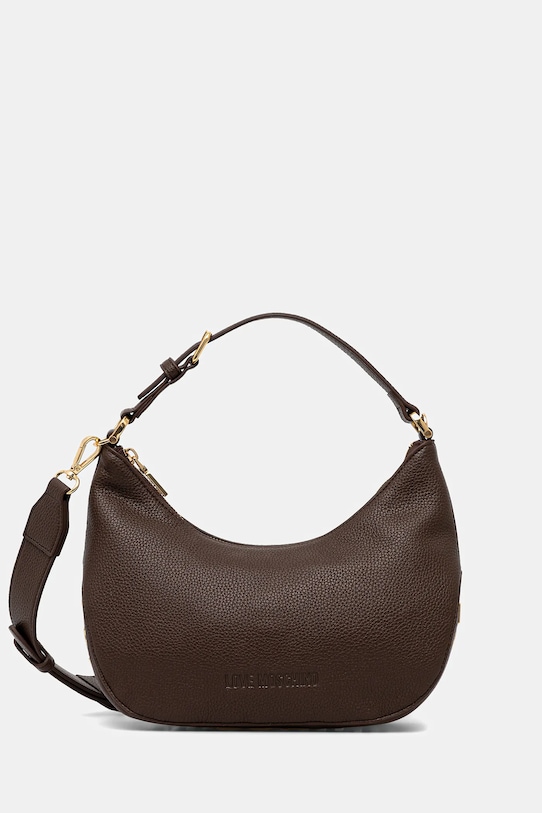 Kabelka Love Moschino imitácia kože hnedá JC4018PP1NLT0301