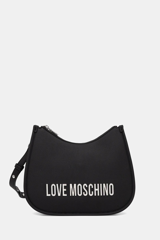 Love Moschino poșetă incape in A4 negru JC4021PP1NKD000B