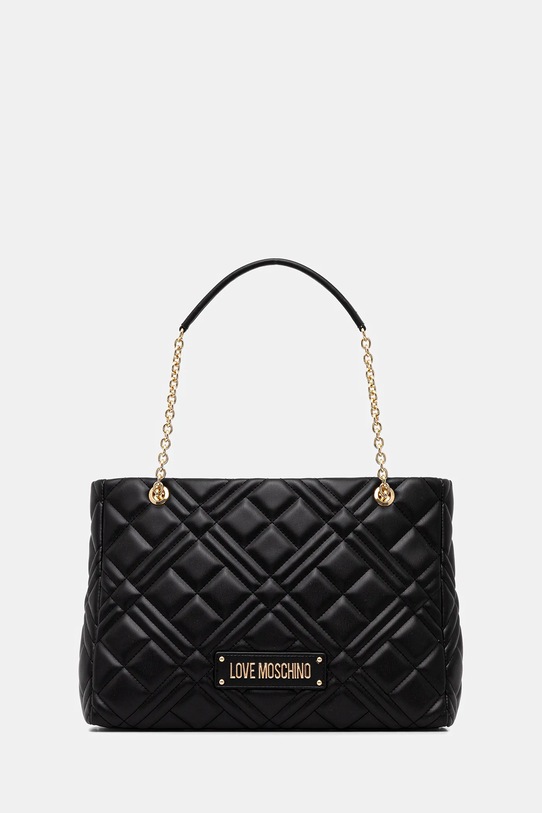 Love Moschino torebka aplikacja czarny JC4145PP1NLA0000